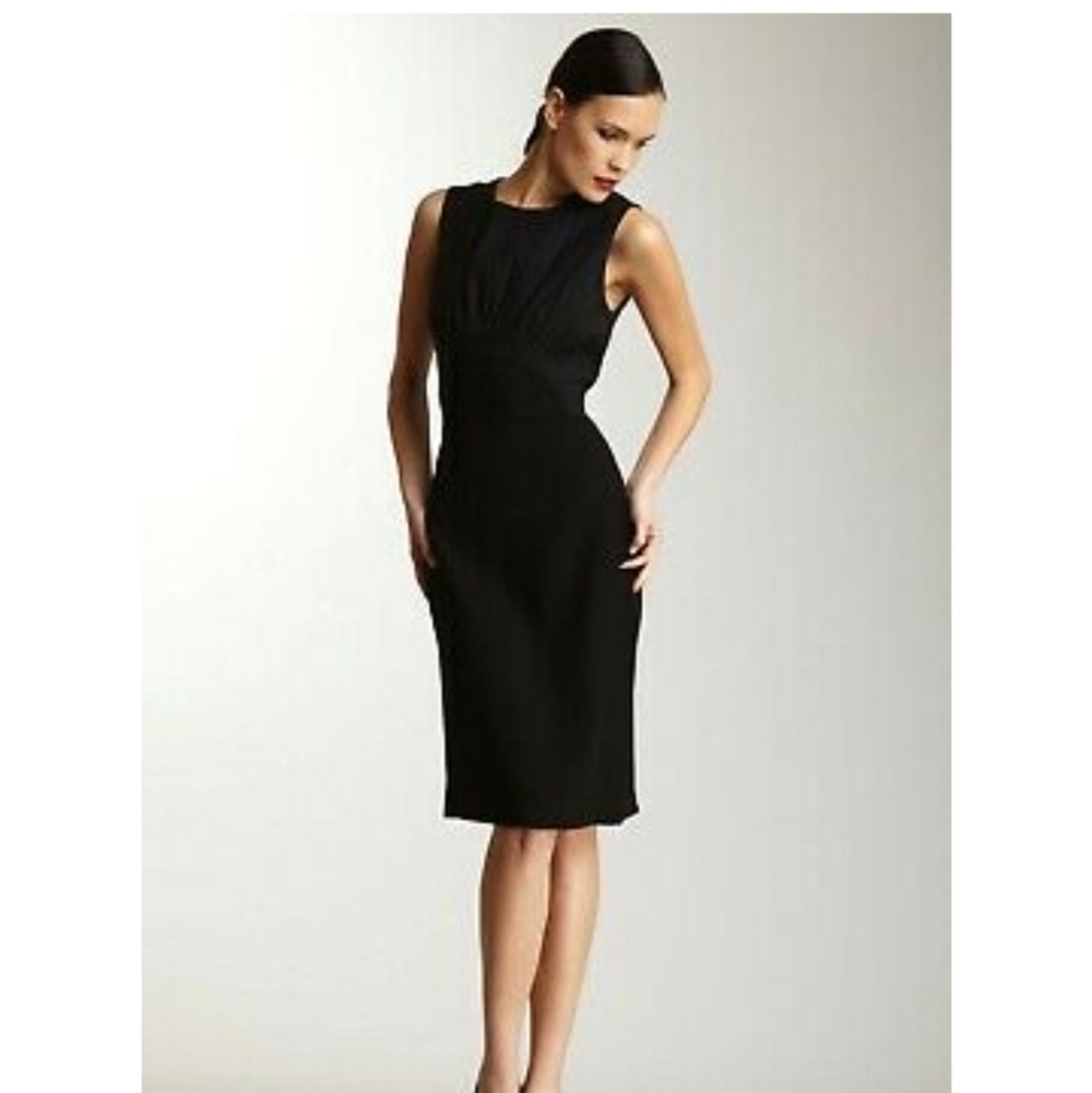 DIANE VON FURSTENBERG asabi black Sleeveless dress